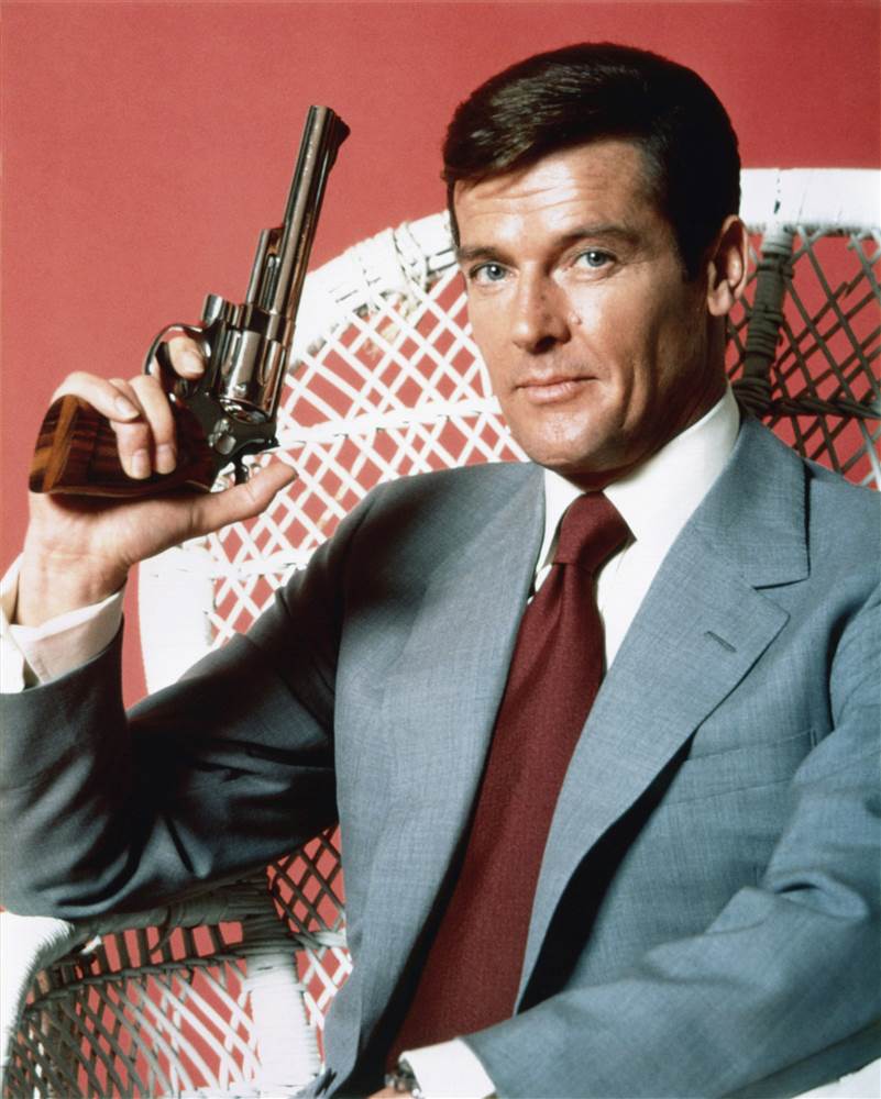 Roger Moore in Live and Let Die